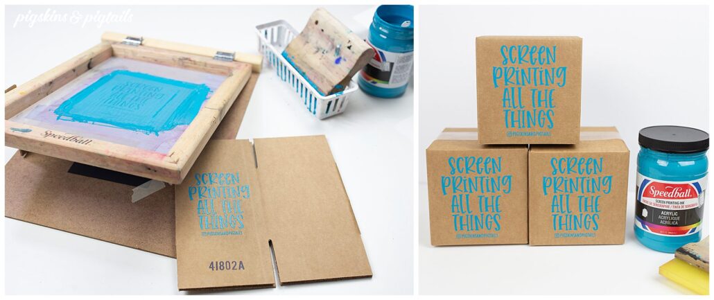 silk screen packaging